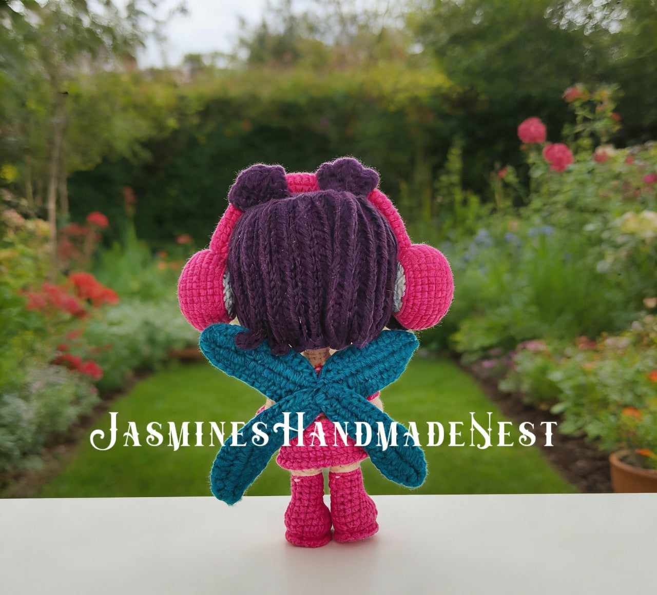 Handmade Crochet Flower Fairy Dolls – Amigurumi Plush, Floral Girl, Personalized Gift