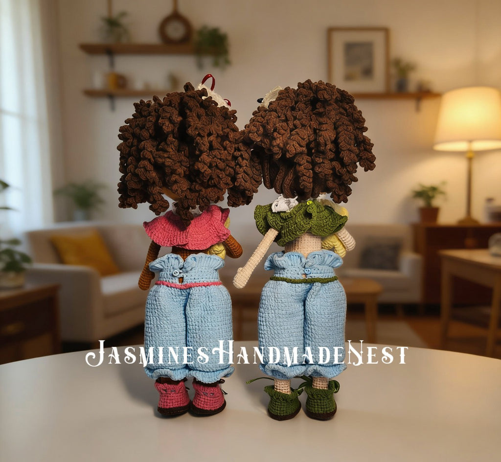 Handmade Crochet Fashion Doll – Valentine’s Gift, Home Decor