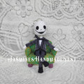 Handmade Crochet Jack and Sally Inspired Dolls – Nightmare Before Christmas Style Amigurumi Plush, Gothic Couple Gift, Halloween Christmas Decor