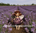 Flower Fairy Dolls Set, Crochet Amigurumi Plush, Lily of the Valley Violet Peony