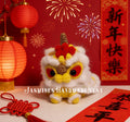 Chinese Lion Dance Doll – Handmade Crochet Amigurumi Plush, Lunar New Year Gift